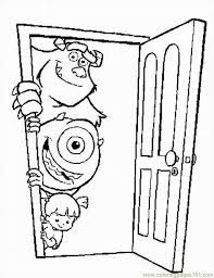 49 best monster inc coloring pages images on pinterest. Coloring Pages Monsters Inc Coloring Home