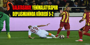 Muslera, şener, luyindama, marcao, nagatomo (lemina dk. Yeni Malatyaspor 2 Galatasaray 5 Karizma Haber