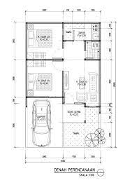 Denah Tipe 36 Denah Rumah Rumah Minimalis Denah Rumah Kecil