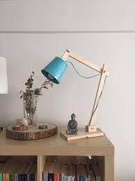 12 tl'ye çalışma masası lambası yapma. Ahsap Cocuk Masa Lambasi Yapimi Atolye20