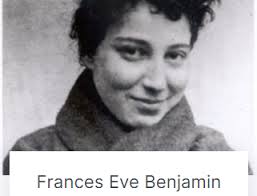 TWO YOUNG WOMEN FRANCES EVE BENJAMIN AND HANNAH LEVY BENSUSAN