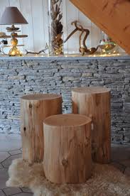 Set Of 3 Tables Tree Trunk Wood Side Table Stool Log End Table Tree Stump Table Bedside Table Coffee Tree Trunk Table Side Table Wood Natural Wood Table