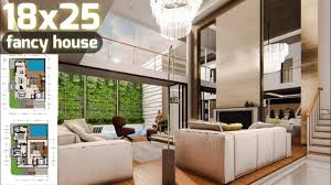 Hadirkan konsep open plan untuk kesan modern. 450 Sqm Open Plan Modern House Design Desain Rumah 18 X 25 Minim Sekat Banyak Bukaan Youtube