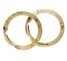 Tiffany Co Edwardian Wedding Band 18kt Gold Gimmel Ring Heart Wedding Rings Edwardian Wedding Bands Antique Jewelry