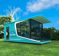 Mobile Homes Apple Cabin Space Capsule House Luxury Prefabricated Container  Mini House Villa Tiny Modular House