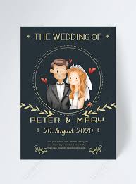 Check spelling or type a new query. Black Cartoon Couple Wedding Invitation Template Image Picture Free Download 465375034 Lovepik Com