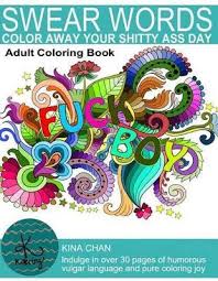 Sep 22 2020 words quotes inspiration colouring pages. Swear Words Adult Coloring Book Kina Chan Book In Stock Buy Now At Mighty Ape Nz