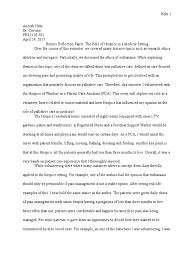 Reflection papers are divided into. Service Learning Reflection Paper Palliative Care Health Care