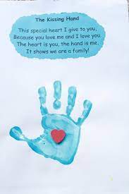 The Kissing Hand Grandparents Day Crafts Crafts Fathers Day Crafts