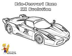 Fun, easy & free to print. Heart Pounding Ferrari Coloring 29 Free Boys Car Coloring Supercar