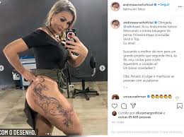 We did not find results for: Andressa Urach Exibe Tatuagem Enorme No Bumbum E Na Coxa Marcia Piovesan