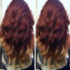 Check out our range of hair dye in a rainbow of colours that will stand the test of time. Dark Red With Blonde Dip Dye This Is The Length I Must Have Before I Tip My Hair Hair Styles Hair Beauty Heart Hair