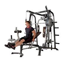 Marcy Home Gym Smith Cage System Md 9010g Weight Training Circuit Combo Machine