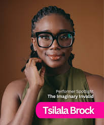 It is time for another Performer Spotlight, and this time we are proud to  announce that Tsilala Brock is joining us for our upcoming reading of THE  IMAGINARY INVALID as Toinette! Tsilala