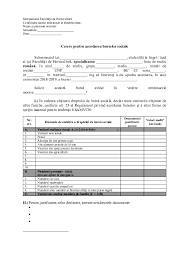 Doc Anexa 4 Ru 43 Cerere Burse Sociale Hunea Gavril Academia Edu