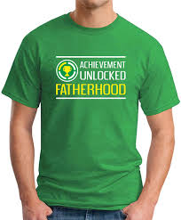 Xbox one achievement unlocked v2 green screen youtube xbox one . Achievement Unlocked Fatherhood T Shirt Geekytees