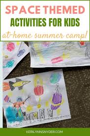 The book includes a maths puzzle, unscramble national parks, find words, match parts of the space station, and spot the difference. Space Themed Activities For Summer Keri Lynn Snyder