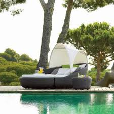 Garten Mobel Pool Lounge Set Beistelltisch Rattan Sonnensegel Modern Patio Furniture Luxury Outdoor Furniture Outdoor Furniture Design