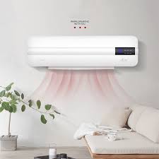 The actual process air conditioners use to reduce the ambient air temperature in a room is based on a very simple scientific principle. Energy Saving Wall Mounted Portable Air Conditioner Heating Fan Home Dormitory Timing Free Installation Remote Control Ac 07 Air Conditioners Aliexpress
