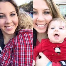 So much Christmas joy! My husband and I got to meet FOX23 Sara Whaley,  Michael and baby Montana and their families at Church