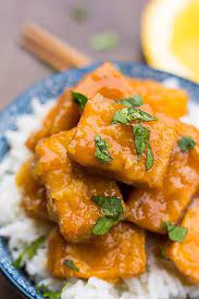 Vegan Copycat Recipe Of Panda Express Orange Chicken Made Healthy A Fresh Easy Orange Sauce Pa Tofu Recipes Vegan Easy Chicken Recipes Healthy Asian Recipes