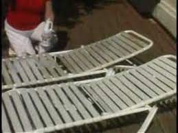 That's why it's important to find the right cleaning technique to ensure that your visitors can sit pretty on pristine plastic chairs. Clean Outdoor Furniture Lounge Chairs Youtube