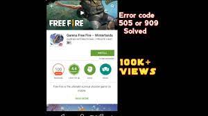 Free fire is available right now under the f2p license, with all game modes unlocked from the start and a wide array of cosmetic items and seasonal there are some reports that this software is potentially malicious or may install other unwanted bundled software. How To Fix Free Fire Can T Install App Error Code 505 Or 909 In Google Play Store Youtube