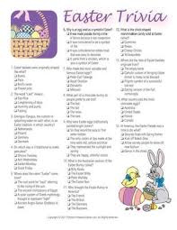 This set of easter bible trivia is ideal for sunday schools, . Easter Games