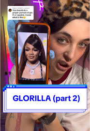 Gloria with Pretty Nails