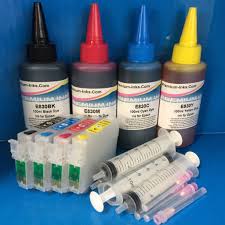 Select the right port for usb. T0711 4 Refillable Cartridges 400ml Ink For Epson T0711 T0712 T0713 Premium Inks