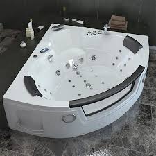 Whirlpool Eckbadewanne Badewanne Wanne 2 Personen Heizung Pool Fenster 140x140cm Eckbadewanne Badewanne Whirlpool Badewanne