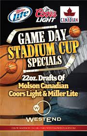 Watch Bulls And Blackhawks With Us Coors Light Coors Stadium Cups