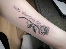 A tattoo design, whether it's a symbol or a quote, funny inside jokes or sweet sayings, family names, shapes, hearts, or tribal patterns, represents an aspect of the couple's life. 67 Quote Tattoos About Life Love And Strength 2021