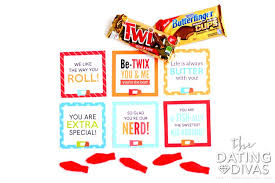 Celebrate this holiday with easy and fun crafts from the ❤️. Candy Bar Sayings For Kids From The Dating Divas