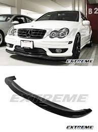 Painted Black 01 07 Mercedes Benz W203 Amg Package C32 Amg Gh Type Front Lip Mercedes Benz C220 Mercedes Benz Cars Mercedes Benz C230