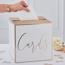 A simple garden wedding in tipp city, ohio. Ginger Ray Card Holder Weding Post Box Gold Wedding At Mighty Ape Nz