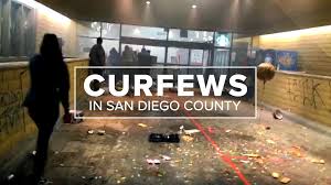 A regulation or rule requiring certain or all people to leave the streets or be. Is There A Curfew In San Diego County Cbs8 Com