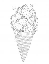 The ice cream company conducted a nationwide flavor search contest and buffalo, new york na. Cute Ice Cream Coloring Pages 101 Coloring