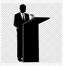 Maybe you would like to learn more about one of these? Clip Art Black And White Public Speaking Clipart Public Person Talking At Podium Free Transparent Png Clipart Images Download