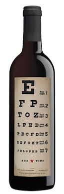 wine with eye chart label best picture of chart anyimage org