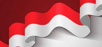 Indonesia Merdeka Flag Background Indonesia Flag Long Shadow Design Indonesia Independence Day