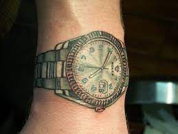 From words, to quotes, to script, to roman numerals, and beyond, these tattoo ideas combine elegance with meaning in. Rolex Watch Tattoo Watch Tattoos Tattoos Sleeve Tattoos