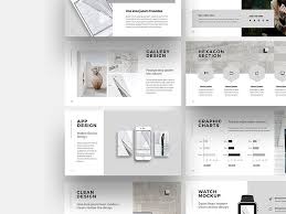 Nors Slide Template Big Bonus Templates Hexagon Design Mockup Design