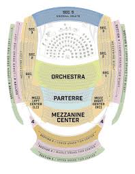 awesome kauffman center seating chart with rows seating chart