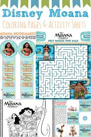 Includes maui coloring pages, as well as pua the pig, hei hei the chicken, and other moana friends. Moana Coloring Pages And Activity Sheets Moana