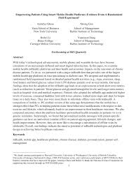 Coyne) the handbook on the political economy of war (2011, edward elgar publishing) (w r. Pdf Empowering Patients Using Smart Mobile Health Platforms Evidence From A Randomized Field Experiment