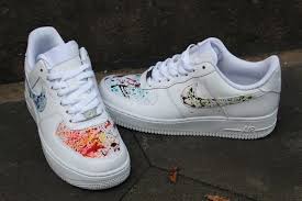 Black Air Force 1 Activity Meme Custom Nike Air Force 1 Colour Splash Unique Etsy Nike Air Shoes Nike Air Nike Air Force