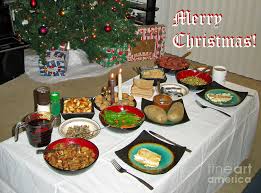What christmas dinner around the world looks like. Merry Christmas Traditional Lithuanian Christmas Eve Dinner Photograph By Ausra Huntington Nee Paulauskaite