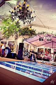 Amy Vogel Backyard Wedding Pool Pool Wedding Pool Wedding Decorations