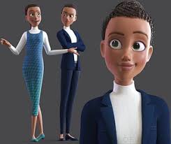 Modello 3D CARTOON MADRE 2